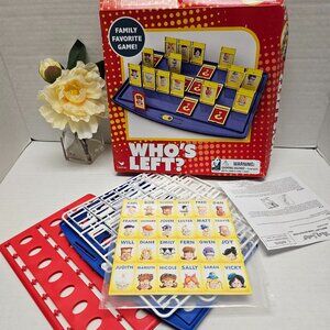 New Family Board Fun Game Who's Left 5+